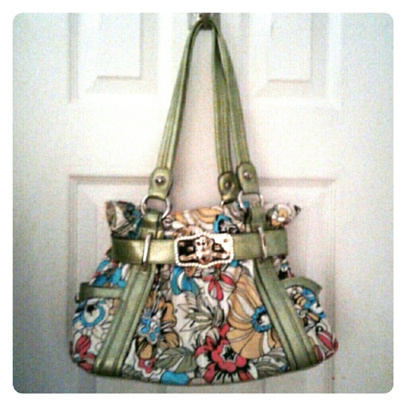 Kathy Van Zeeland Handbags - Kathy Van Zeeland Floral handbag Medium Spring Bag